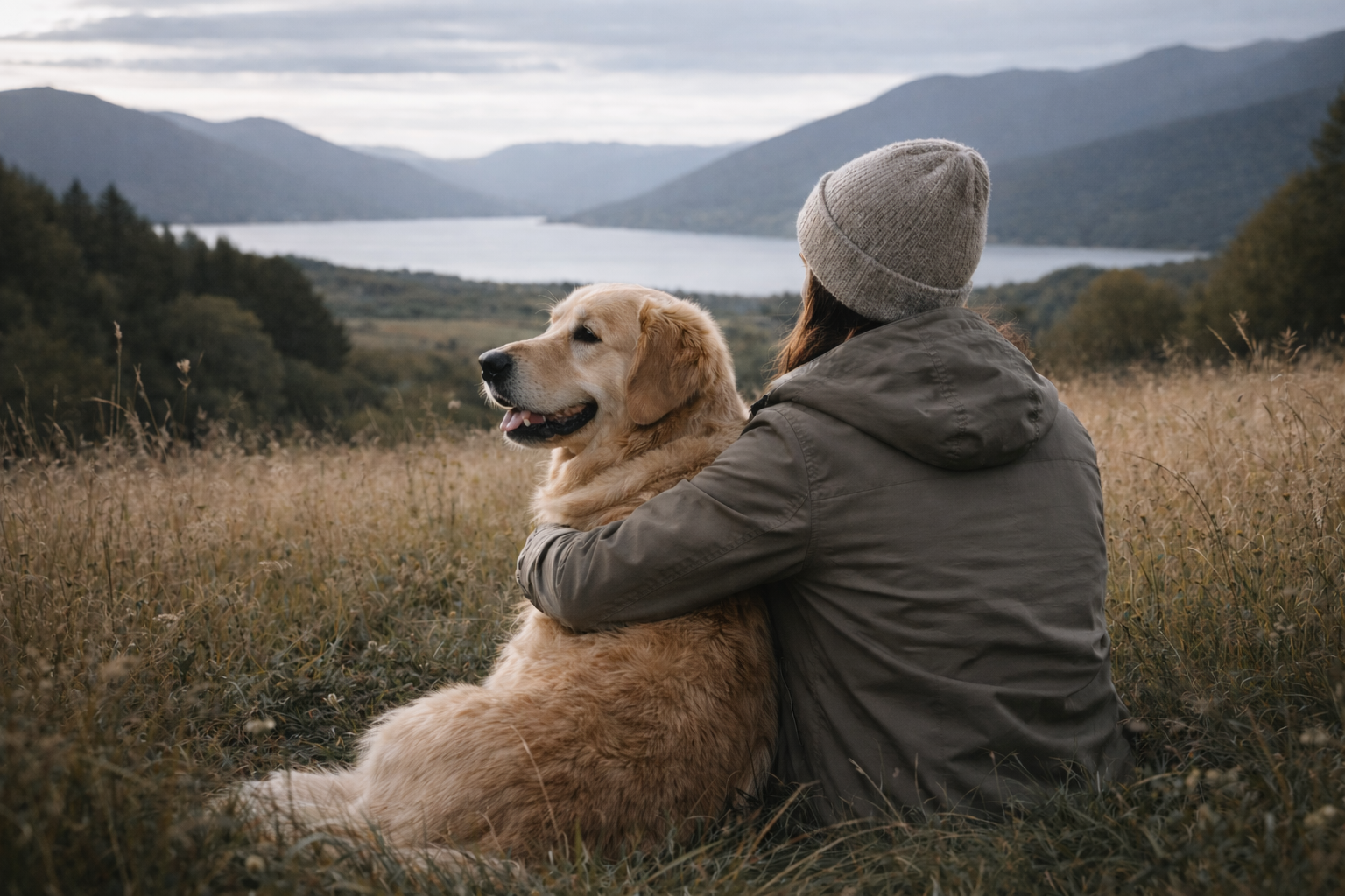 Dog walking outdoors supporting health and wellbeing